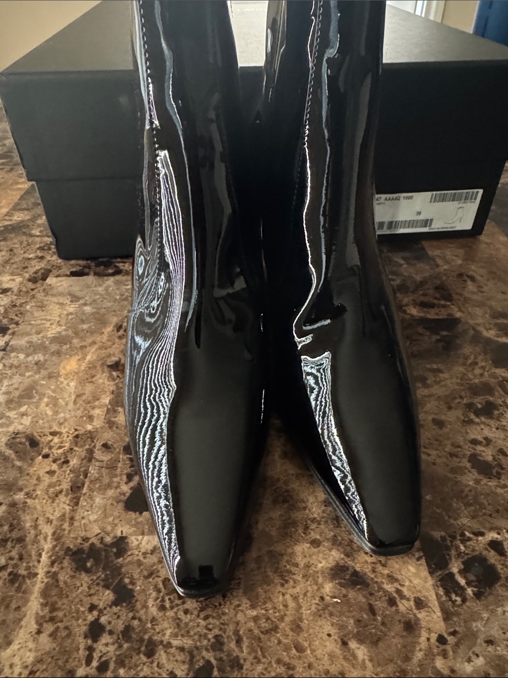 Ysl Saint Laurent vernice softy Nero